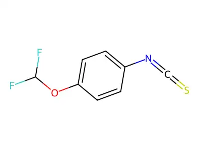 1-(Difluoromethoxy)-4-isothiocyanatobenzene structure