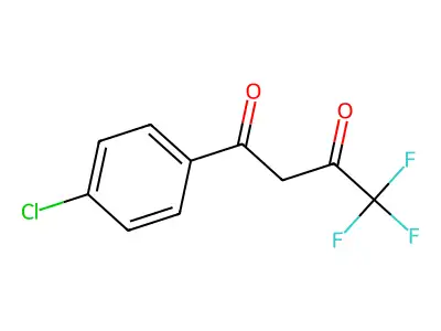 1-(4-Chlorophenyl)-4,4,4-trifluorobutane-1,3-dione structure
