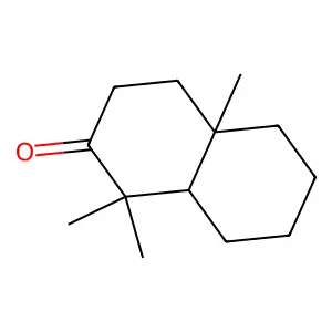 2(1H)-Naphthalenone, octahydro-1,1,4a-trimethyl- structure