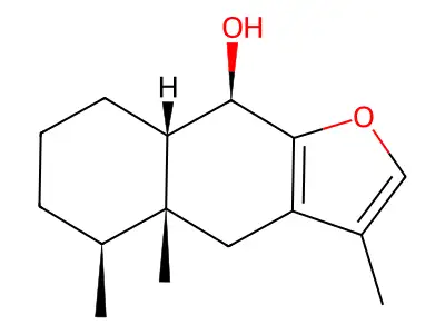 9-Hydroxyeremophilane structure