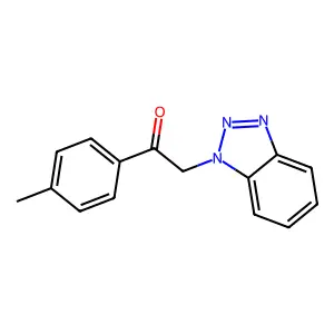 2-Benzotriazol-1-yl-1-p-tolyl-ethanone structure