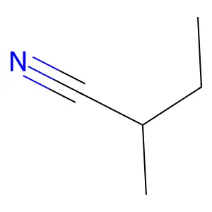 2-甲基丁腈 structure