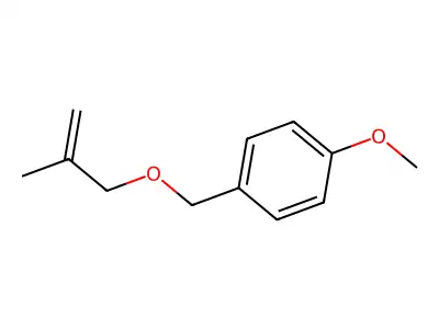 Benzene, 1-methoxy-4-[[(2-methyl-2-propenyl)oxy]methyl]- structure