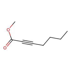 Methyl 2-heptynoate structure