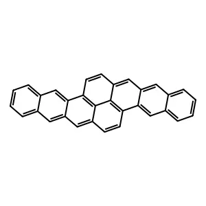 Naphthaceno(2,1,12-qra)naphthacene structure