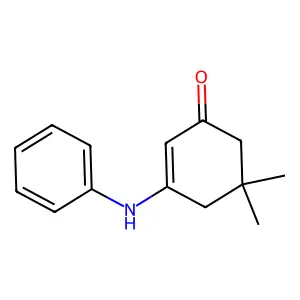 5,5-Dimethyl-3-(phenylamino)-2-cyclohexen-1-one structure