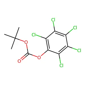 Carbonic acid, 1,1-dimethylethyl pentachlorophenyl ester structure