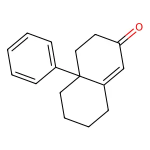 4a-Phenyl-3,4,5,6,7,8-hexahydronaphthalen-2-one structure
