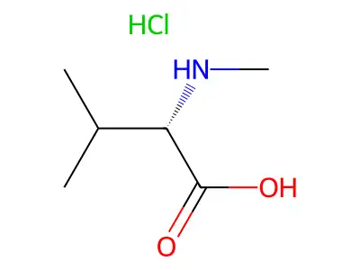 N-Methyl-L-valine structure