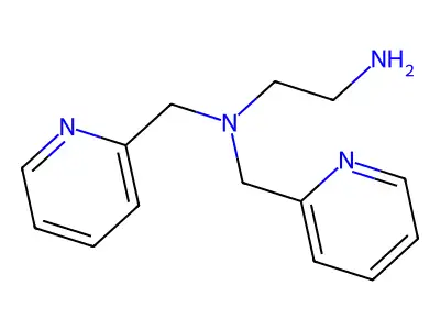 4,4'-Dimethylamino-2,2'-bipyridine structure