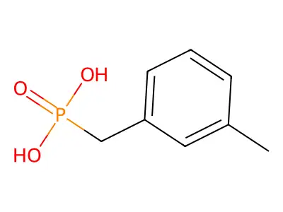 (3-methylphenyl)methylphosphonic Acid structure