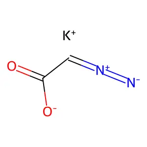 Potassium diazoacetate structure