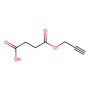 4-Oxo-4-(prop-2-yn-1-yloxy)butanoic acid structure