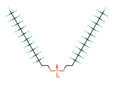 Bis[2-(perfluorodecyl)ethyl] Phosphate structure