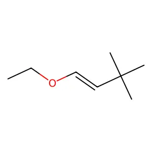 1-Ethoxy-3,3-dimethylbut-1-ene structure
