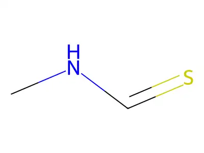 Methylthioformamide structure