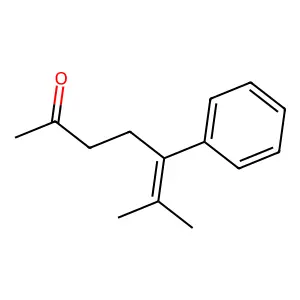 5-Hepten-2-one, 6-methyl-5-phenyl- structure