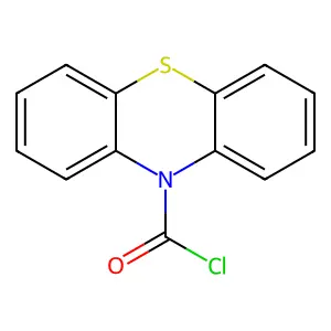 10H-Phenothiazine-10-carbonyl chloride structure