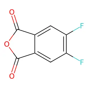 4,5-Difluorophthalic Anhydride structure