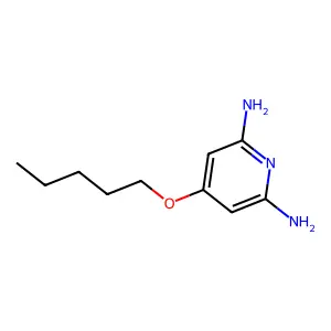 4-戊氧基吡啶-2,6-二胺 structure