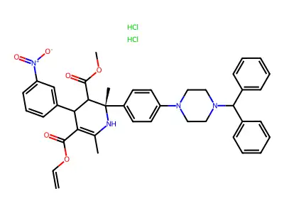 (R)-(-)-Watanidipine hydrochloride structure