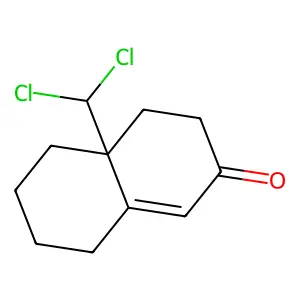 4a-Dichloromethyl-4,4a,5,6,7,8-hexahydro-3H-naphthalen-2-one structure