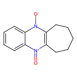 11-Oxo-6,7,8,9,10,11-hexahydro-5H-cyclohepta[b]quinoxalin-11-ium-5-olate structure