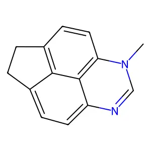 1H-Cyclopenta(gh)perimidine, 6,7-dihydro-1-methyl- structure