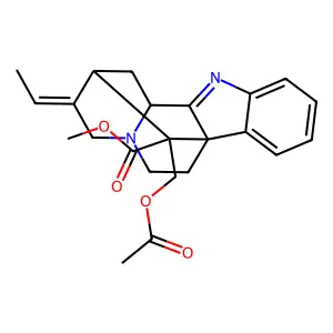 Akuammiline structure