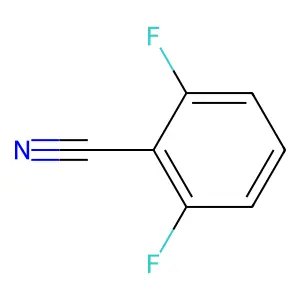 2,6-二氟苯甲腈 structure