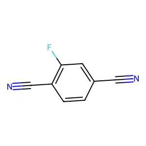 1,4-Benzenedicarbonitrile, 2-fluoro- structure