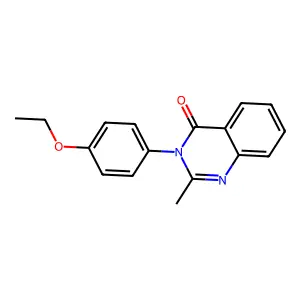 3-(4-Ethoxyphenyl)-2-methyl-4(3H)-quinazolinone structure