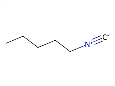 1-Pentyl isocyanide structure