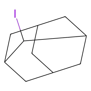 2-Iodoadamantane structure
