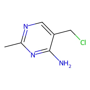4-Amino-5-(chloromethyl)-2-methylpyrimidine structure