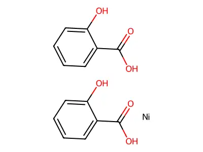 Bis(2-hydroxybenzoic acid);nickel structure