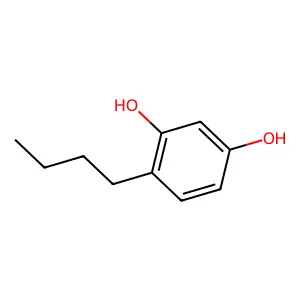 4-丁基间苯二酚 structure
