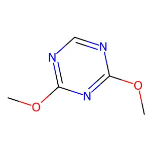 2,4-Dimethoxy-1,3,5-triazine structure