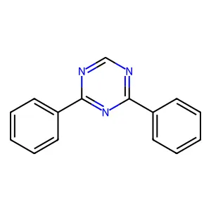 2,4-Diphenyl-1,3,5-triazine structure