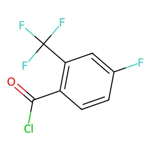 4-Fluoro-2-(trifluoromethyl)benzoyl chloride structure