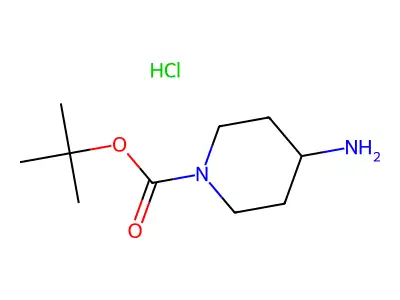 4-Amino-1-Boc-piperidine structure