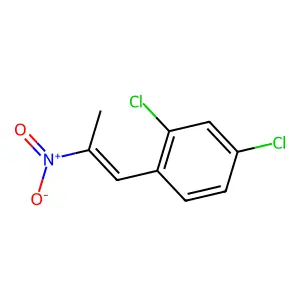 2,4-Dichloro-1-(2-nitro-1-propen-1-yl)benzene structure