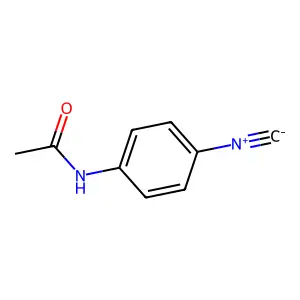 N-(4-异氰基苯基)乙酰胺 structure