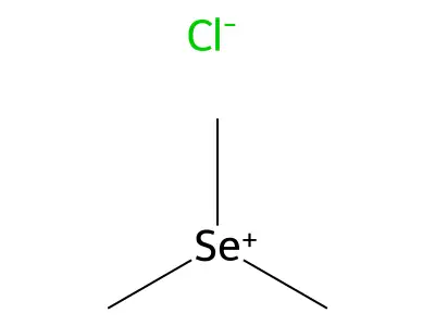 Trimethylselenonium chloride structure