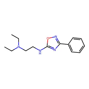 N,N-Diethyl-N'-(3-phenyl-1,2,4-oxadiazol-5-yl)ethylenediamine structure