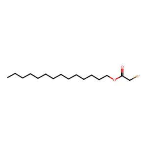 Tetradecyl bromoacetate structure