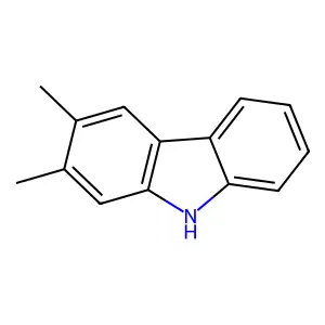 9H-Carbazole, 2,3-dimethyl- structure