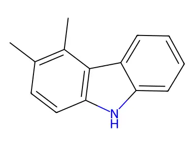 9H-Carbazole, 3,4-dimethyl- structure