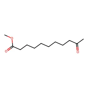 Methyl 10-oxoundecanoate structure