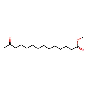 Methyl 13-oxotetradecanoate structure